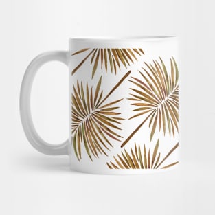 fan palm sepia Mug